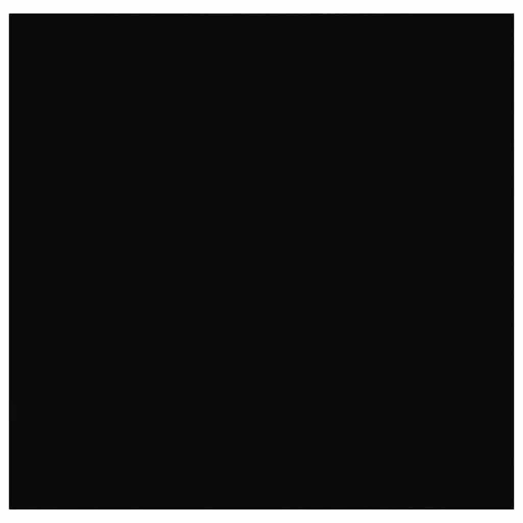 Schweberegal Hochglanz-Schwarz 23x23,5x3,8 cm MDF