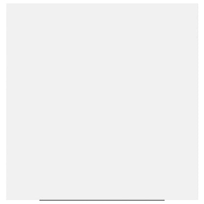 Schweberegal Weiß 23x23,5x3,8 cm MDF