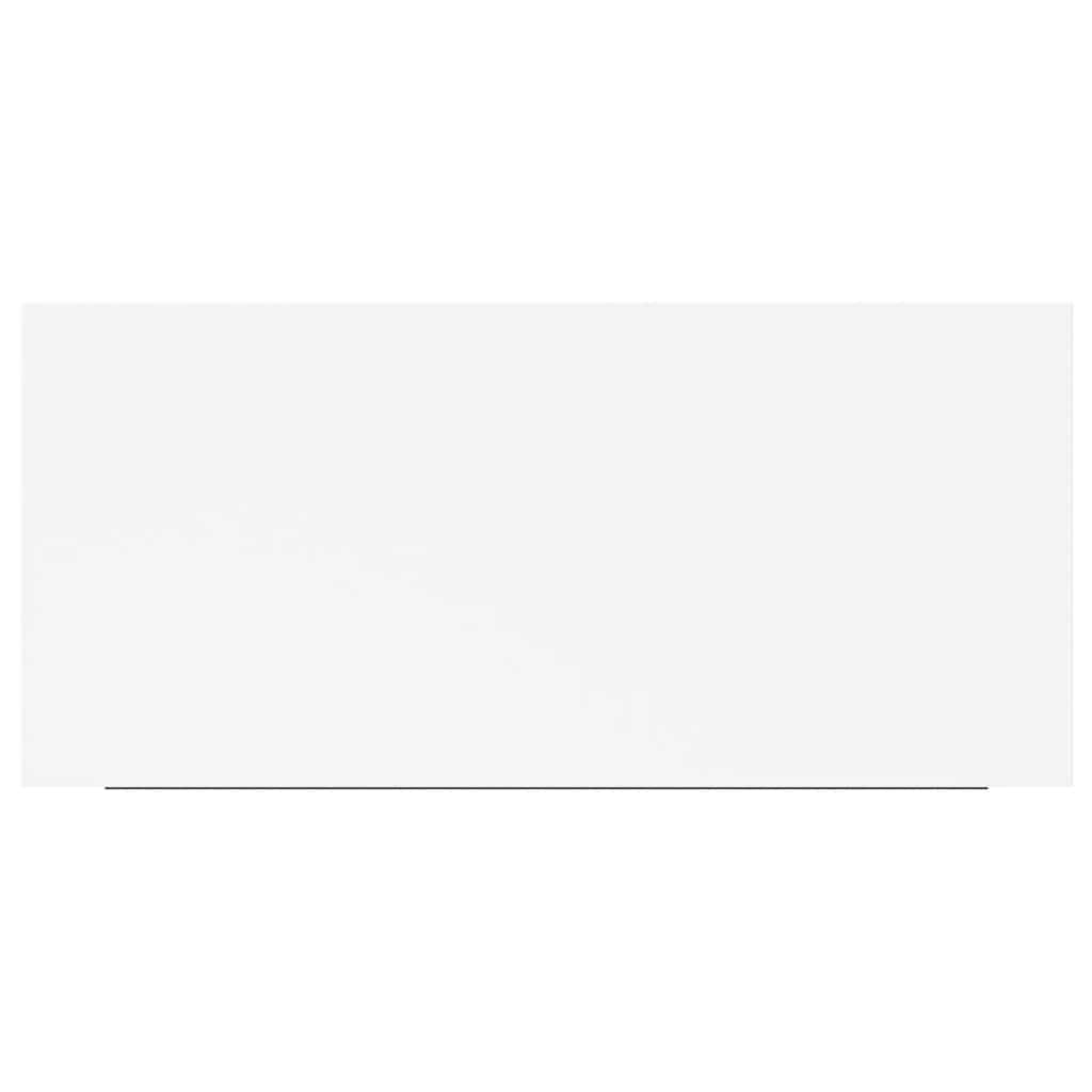 Schweberegal Weiß 50x23x3,8 cm MDF