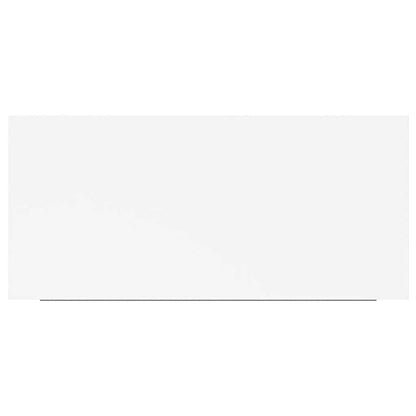 Schweberegal Weiß 50x23x3,8 cm MDF