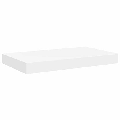 Schwebende Wandregale 4 Stk. Weiß 50x23x3,8cm MDF