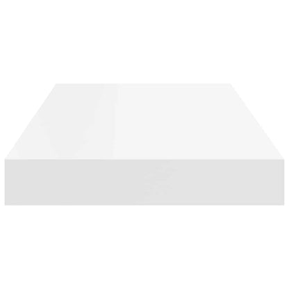 Schwebende Wandregale 4 Stk. Weiß 50x23x3,8cm MDF