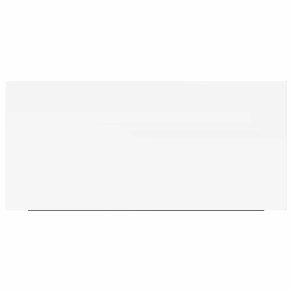 Schwebende Wandregale 4 Stk. Weiß 50x23x3,8cm MDF