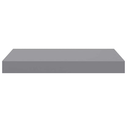 Schwebende Wandregale 4 Stk. Grau 40x23x3,8cm MDF