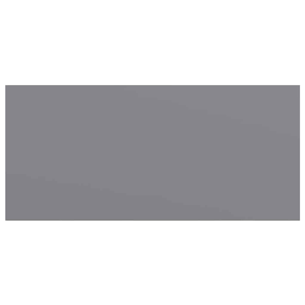 Schweberegale 4 Stk. Grau 50x23x3,8 cm MDF