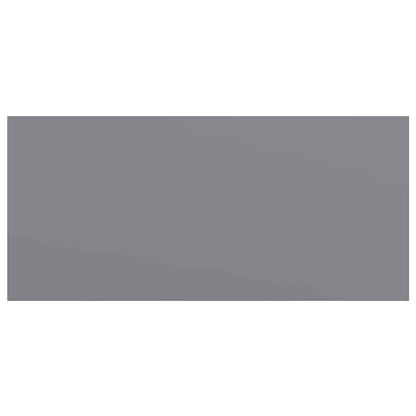 Schweberegale 4 Stk. Grau 50x23x3,8 cm MDF