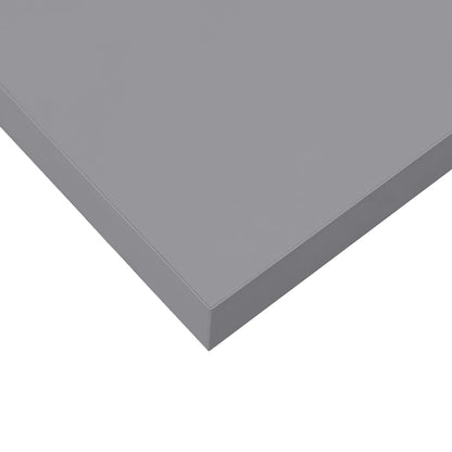 Schweberegal Grau 90x23,5x3,8 cm MDF