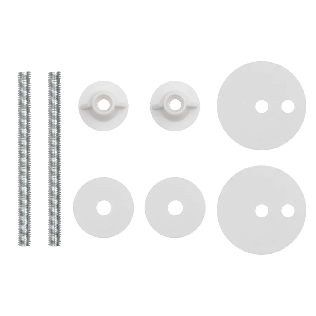 Toilettensitze mit Deckel 2 Stk. MDF Blau Wassertropfen-Design