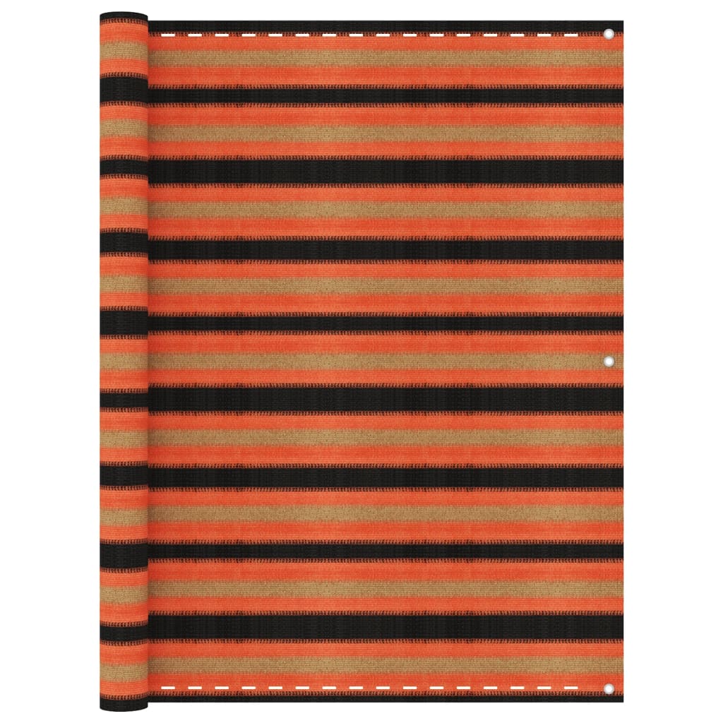 Balkon-Sichtschutz Mehrfarbig 120x500 cm HDPE