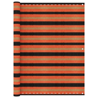 Balkon-Sichtschutz Mehrfarbig 120x500 cm HDPE