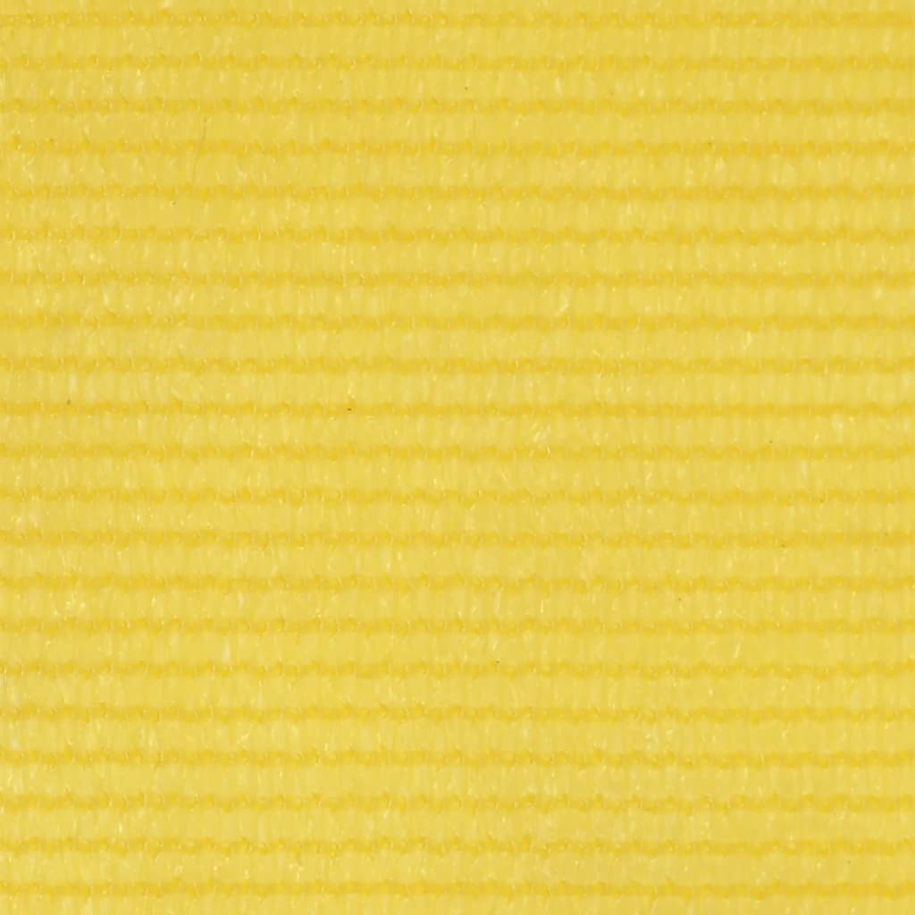 Balkon-Sichtschutz Gelb 75x600 cm HDPE