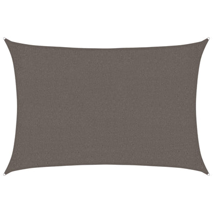 Sonnensegel 160 g/m² Anthrazit 2x2,5 m HDPE