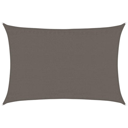 Sonnensegel 160 g/m² Anthrazit 3,5x4,5 m HDPE