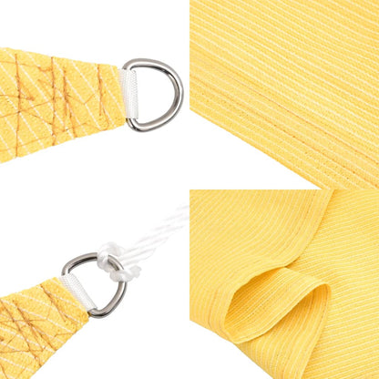 Sonnensegel 160 g/m² Beige 2,5x5 m HDPE