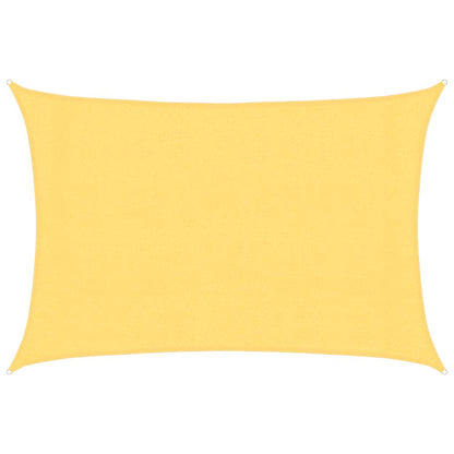 Sonnensegel 160 g/m² Beige 3x5 m HDPE