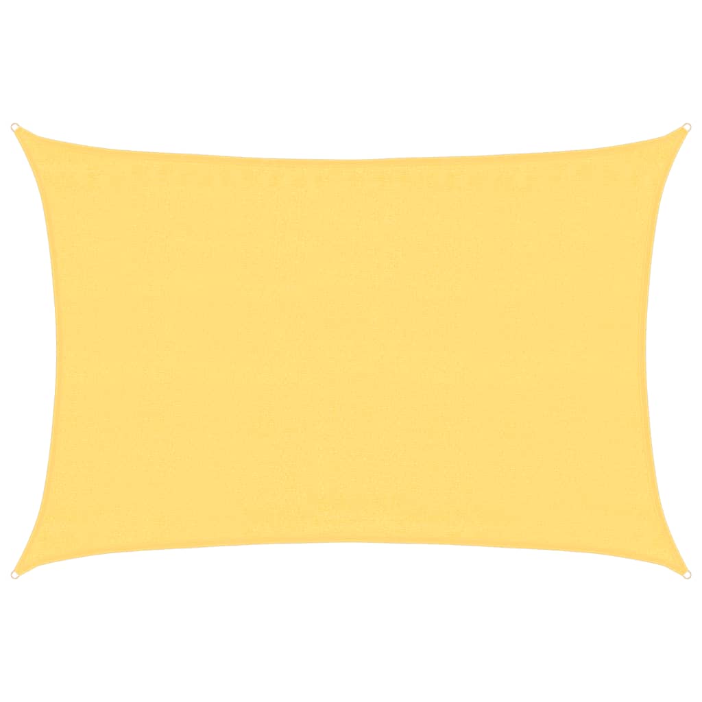 Sonnensegel 160 g/m² Beige 3,5x5 m HDPE