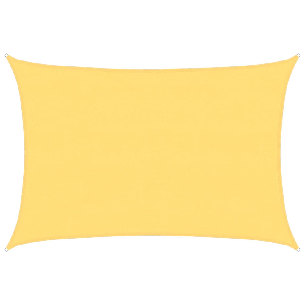 Sonnensegel 160 g/m² Beige 4x5 m HDPE