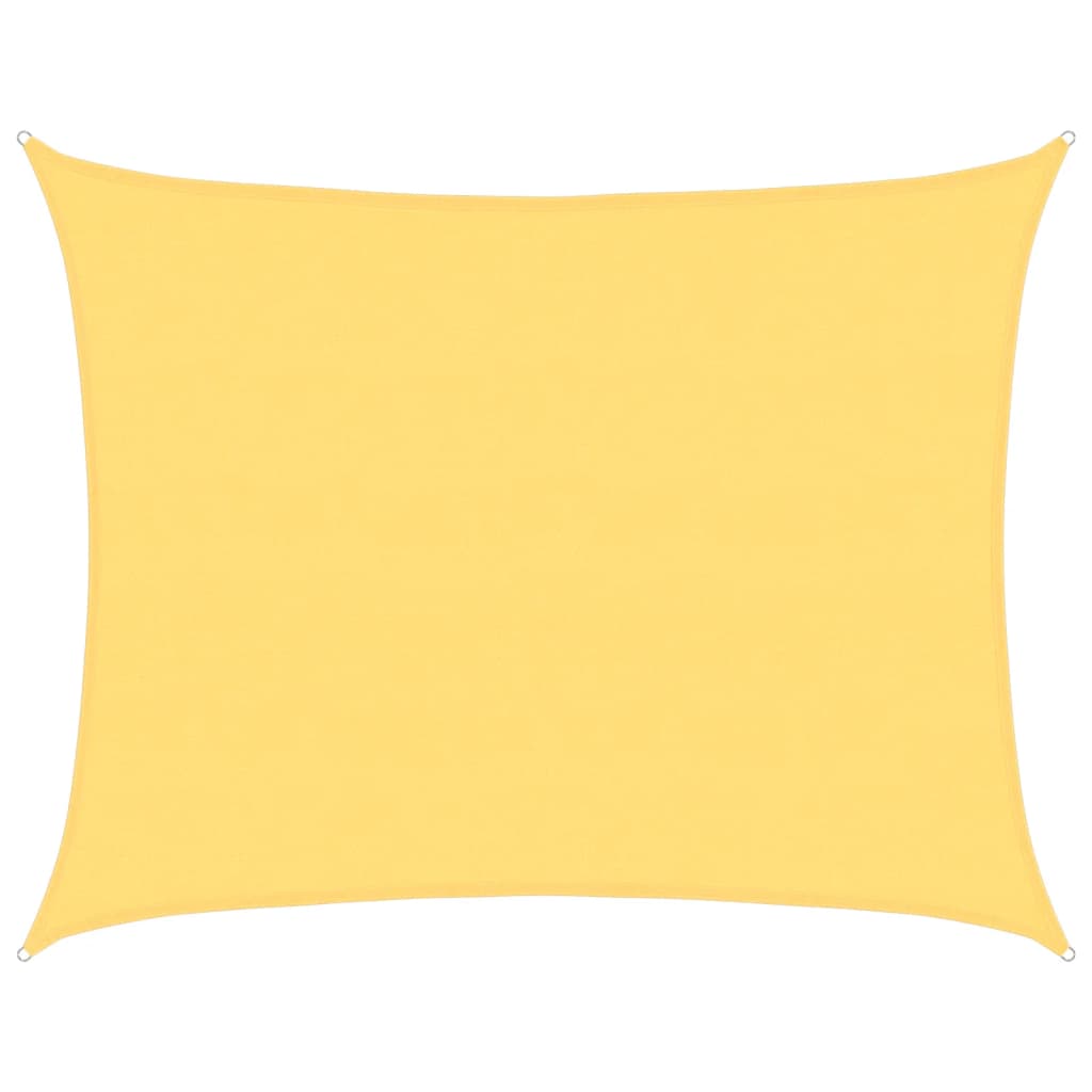 Sonnensegel 160 g/m² Beige 6x7 m HDPE