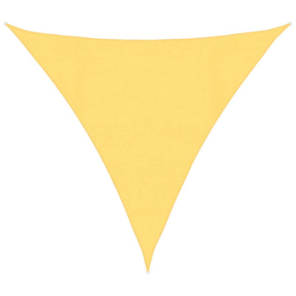 Sonnensegel 160 g/m² Beige 4,5x4,5x4,5 m HDPE