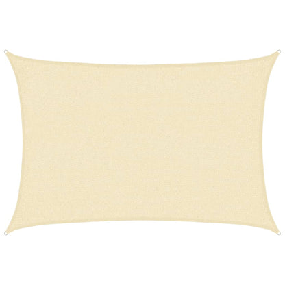 Sonnensegel 160 g/m² Creme 2x3 m HDPE