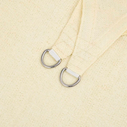 Sonnensegel 160 g/m² Cremeweiß 4/5x3 m HDPE