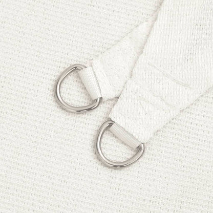 Sonnensegel 160 g/m² Weiß 6x6 m HDPE