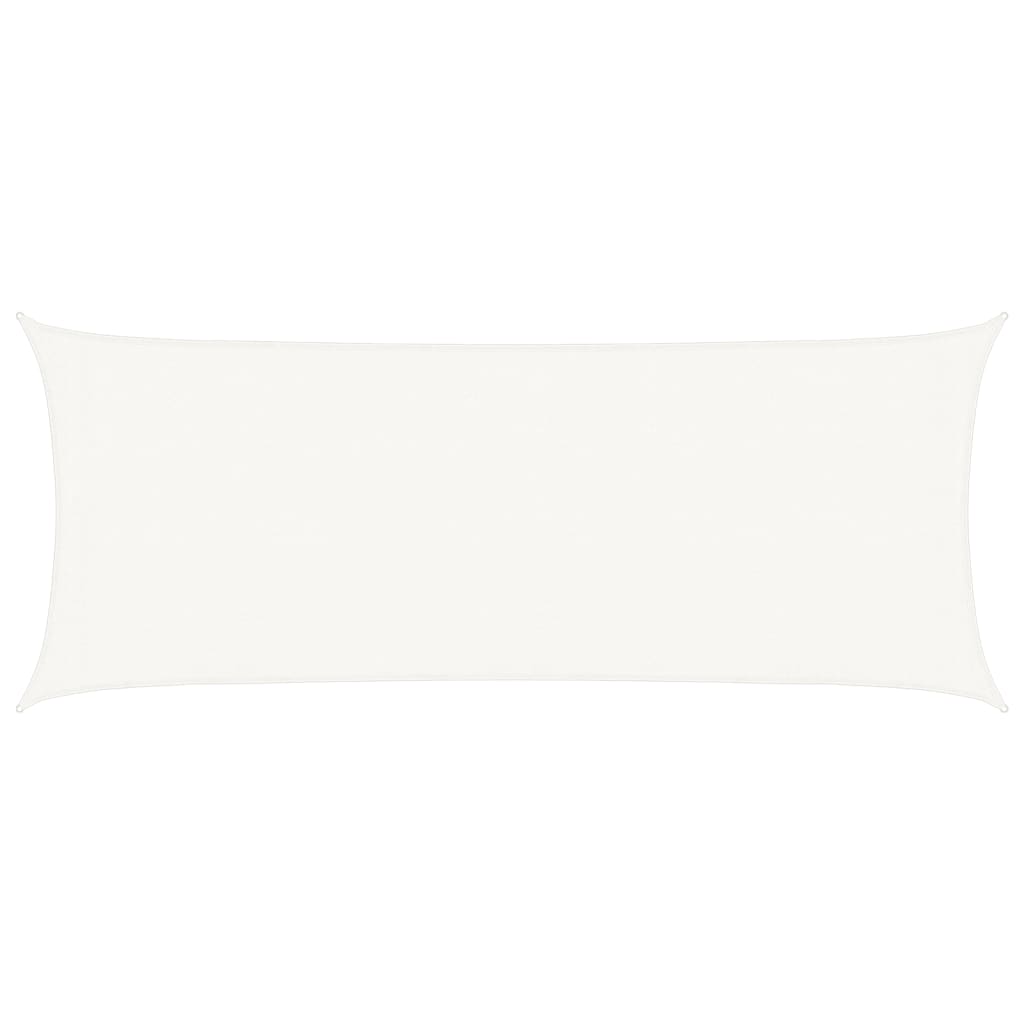 Sonnensegel 160 g/m² Weiß 2x5 m HDPE