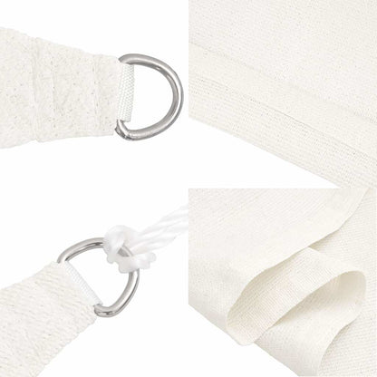 Sonnensegel 160 g/m² Weiß 2,5x4,5 m HDPE