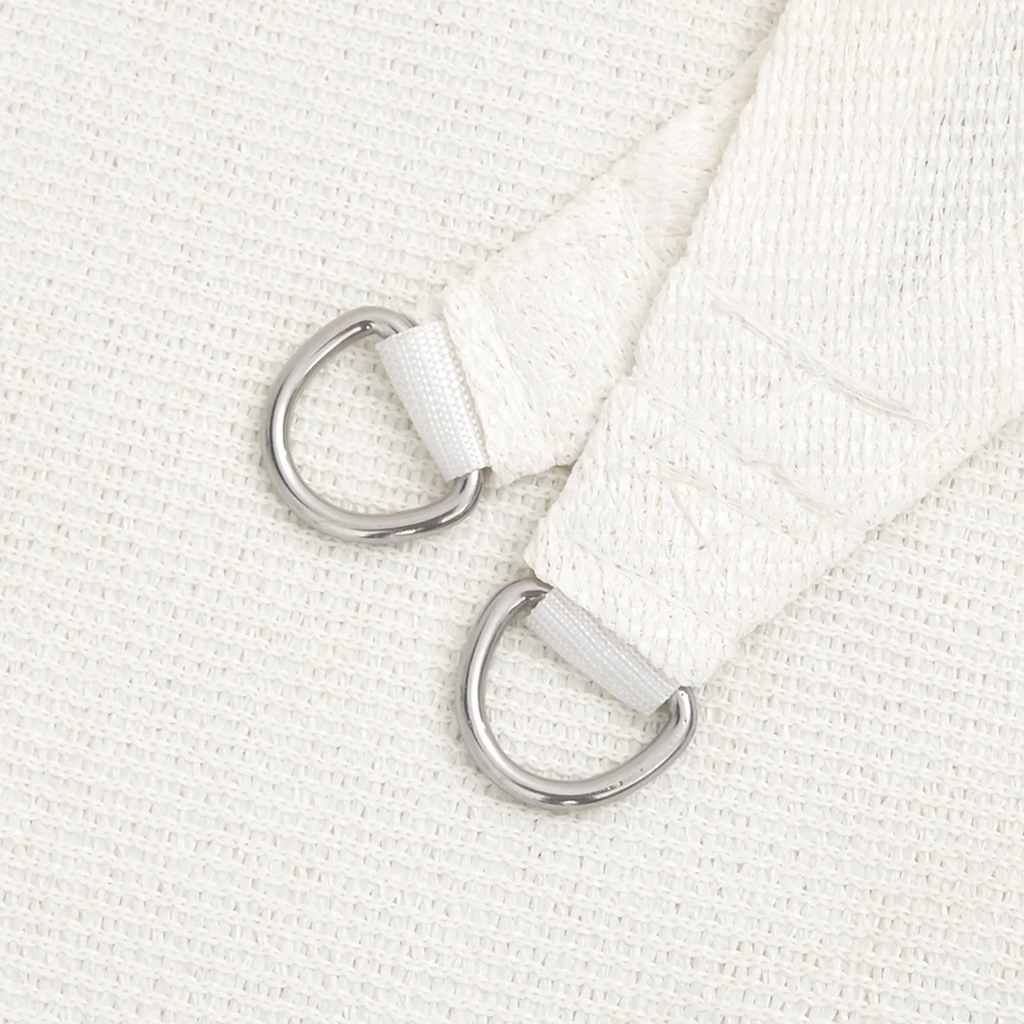 Sonnensegel 160 g/m² Weiß 5x7 m HDPE