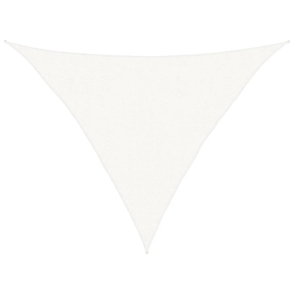 Sonnensegel 160 g/m² Weiß 2,5x2,5x3,5 m HDPE