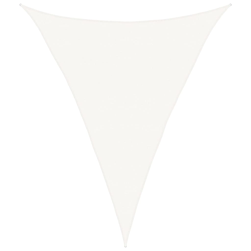 Sonnensegel 160 g/m² Weiß 5x6x6 m HDPE