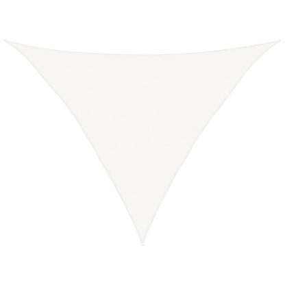 Sonnensegel 160 g/m² Weiß 5x5x6 m HDPE