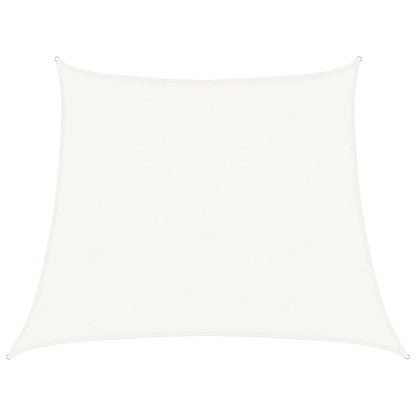 Sonnensegel 160 g/m² Weiß 3/4x3 m HDPE