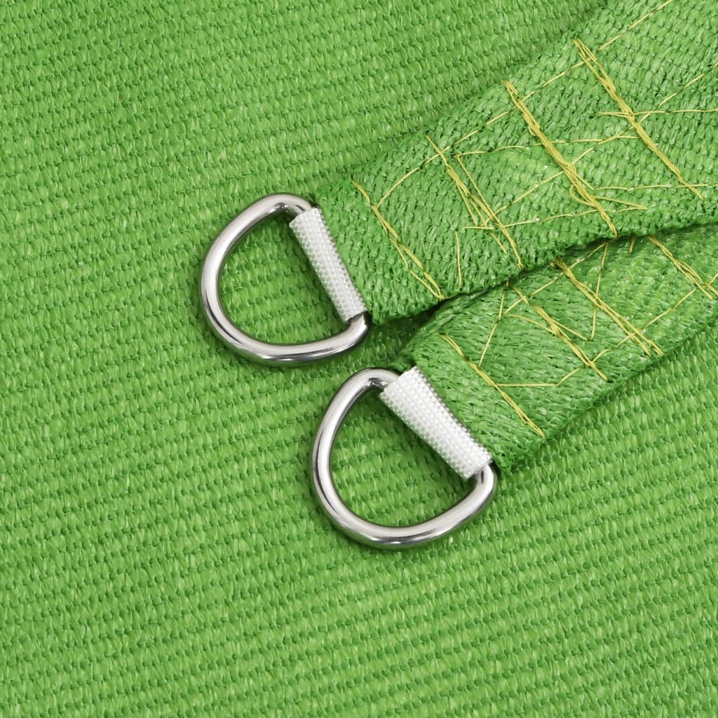 Sonnensegel 160 g/m² Hellgrün 2,5x3 m HDPE