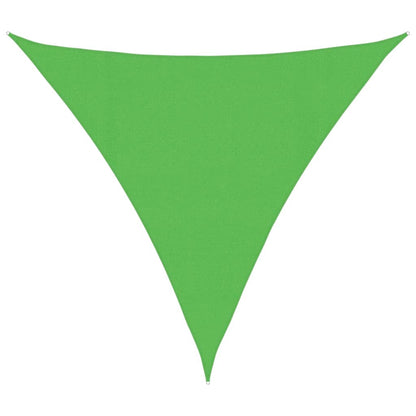 Sonnensegel 160 g/m² Hellgrün 4,5x4,5x4,5 m HDPE