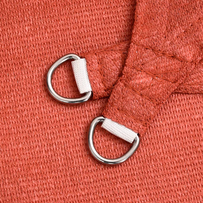 Sonnensegel 160 g/m² Terrakottarot 5x7 m HDPE