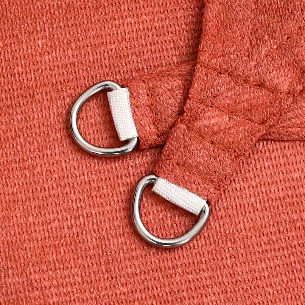 Sonnensegel 160 g/m² Terrakottarot 3/4x2 m HDPE