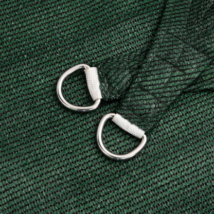 Sonnensegel 160 g/m² Dunkelgrün 2x3,5 m HDPE