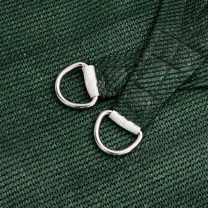 Sonnensegel 160 g/m² Dunkelgrün 2x4,5 m HDPE