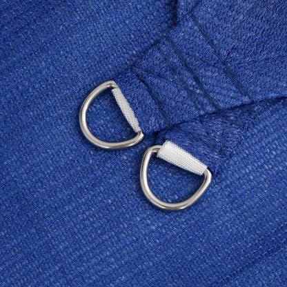 Sonnensegel 160 g/m² Rechteckig Blau 6x8 m HDPE