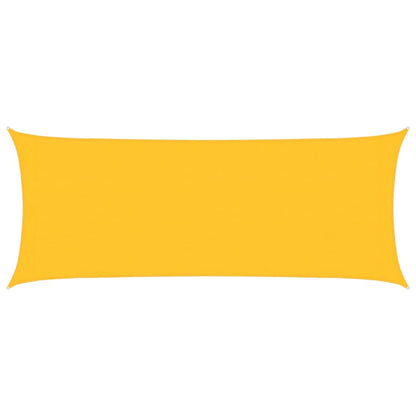 Sonnensegel 160 g/m² Rechteckig Gelb 2x4,5 m HDPE