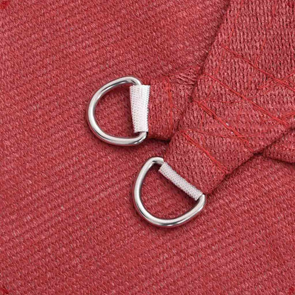 Sonnensegel 160 g/m² Rot 6x6 m HDPE