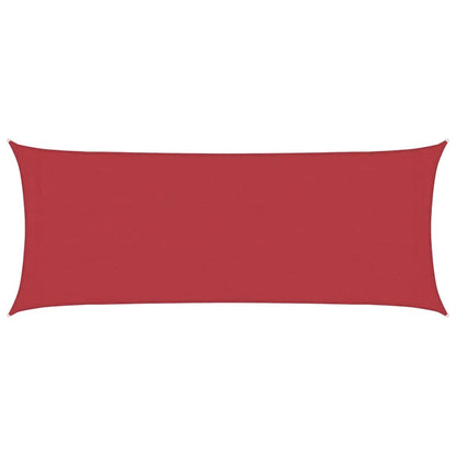 Sonnensegel 160 g/m² Rot 2x4,5 m HDPE