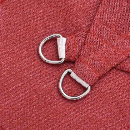 Sonnensegel 160 g/m² Rot 4/5x3 m HDPE