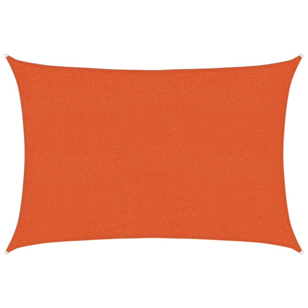 Sonnensegel 160 g/m² Orange 2x2,5 m HDPE