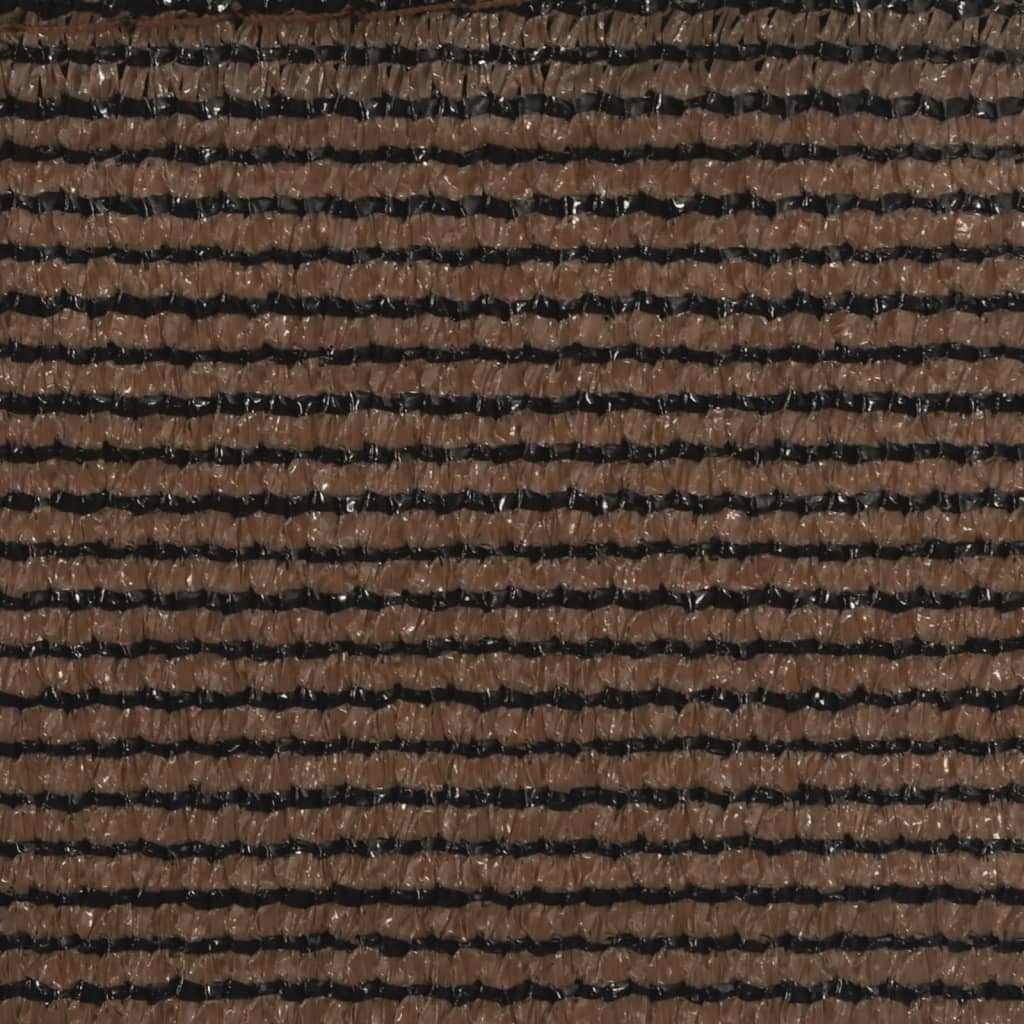 Sonnensegel 160 g/m² Braun 2,5x3 m HDPE