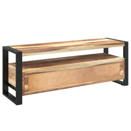 TV-Schrank 120x35x45 cm Massivholz Honigfarben