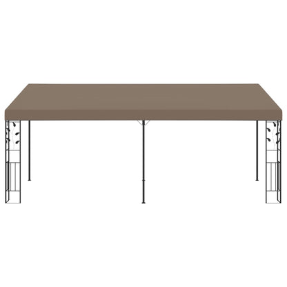 Wand-Pavillon 6x3x2,5 m Taupe