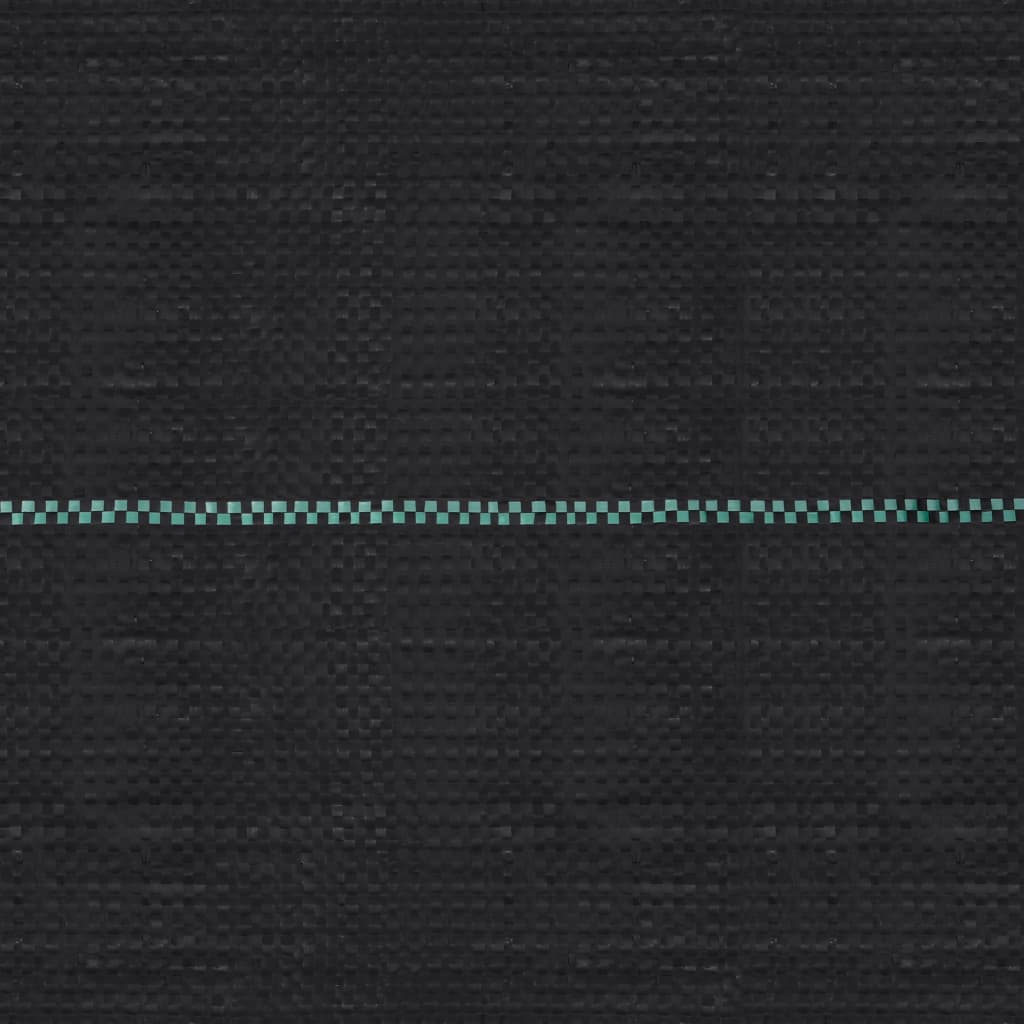 Unkrautfolie Schwarz 2x10 m PP