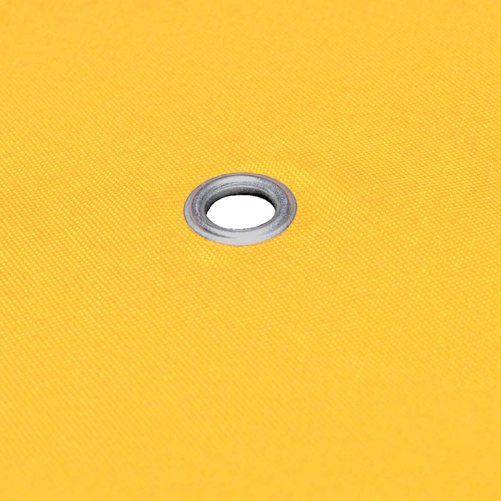 Pavillon-Dachplane mit Kaminabzug 310 g/m² 3x3 m Gelb